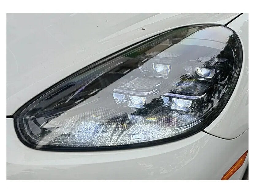 For Porsche Cayenne 2011-2018 Start up Animation Front DRL Lamps LED Headlight Assembly