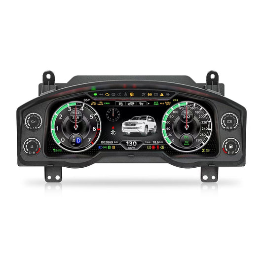 LCD Digital Cluster For Toyota Land Cruiser LC200 2008-2020 LCD Instrument Panel Speedometer Odometer Dashboard Display | PareiAuto