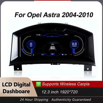 Cluster digital instrument For Opel Astra 04-10 LCD instrument panel Speedometer | PareiAuto