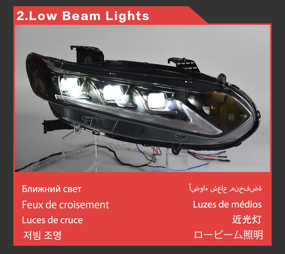 LED Headlight Assembly