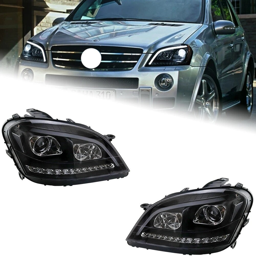 For Benz W164 2005-2008 ML350 ML400 ML500 LED Headlight DRL Turn Signal HeadLamps LED Headlight Assembly
