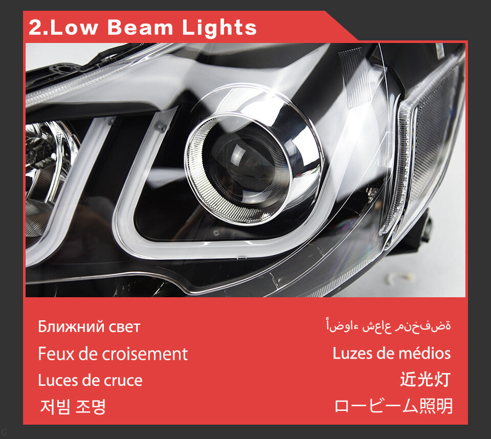 LED Headlight Assembly