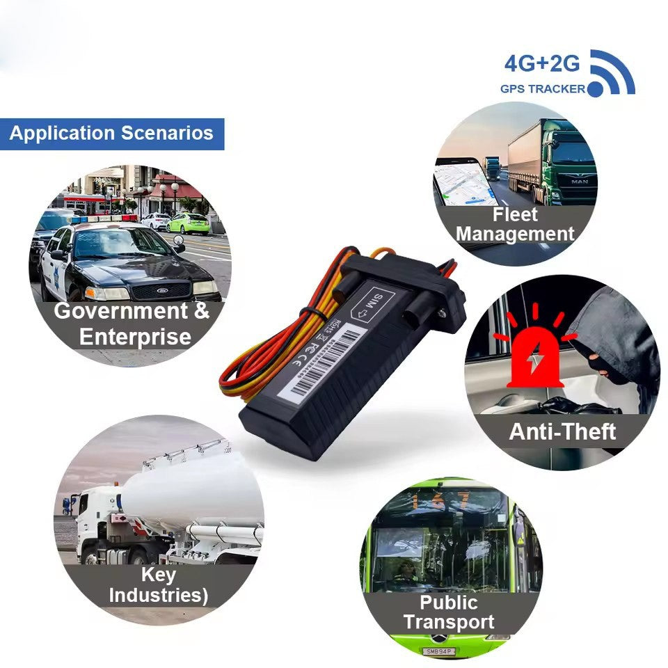 Car 2G 4G GSM GPS Tracker Locator Global Real Time Anti-Theft Tracking Device