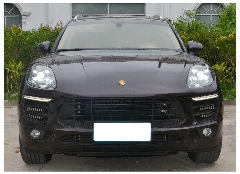 For Porsche Macan 2014 2015 2016 2017 2018 2019 2020 2021 2022 LED Headlight Projector Lens DRL Turn Signal Lamps
