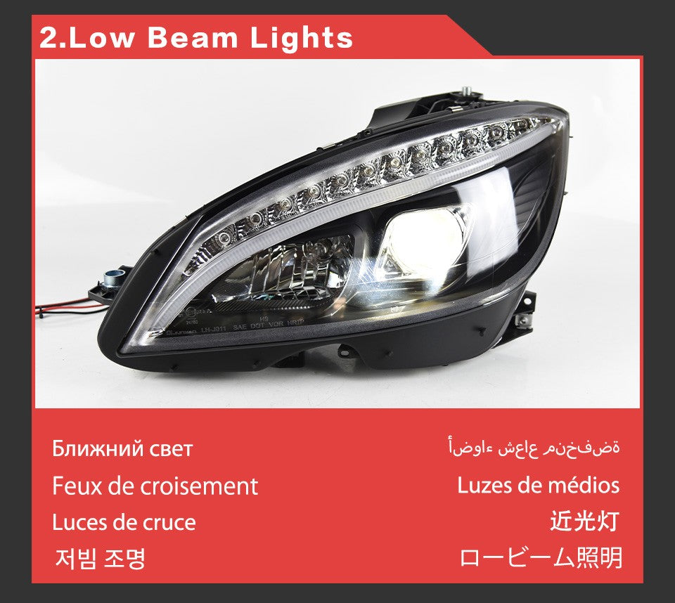 LED Headlight Assembly