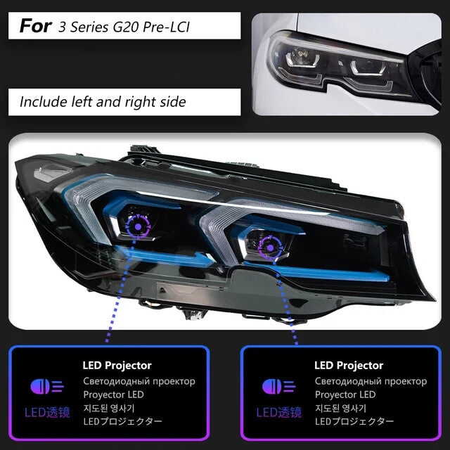 LED Headlight Assembly