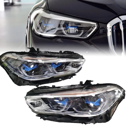 LED Front DRL Headlights For BMW G05 X5 2019 2020 2021 2022 2023 Sequential Turn Signal Lamps Assembly LED Headlight Assembly