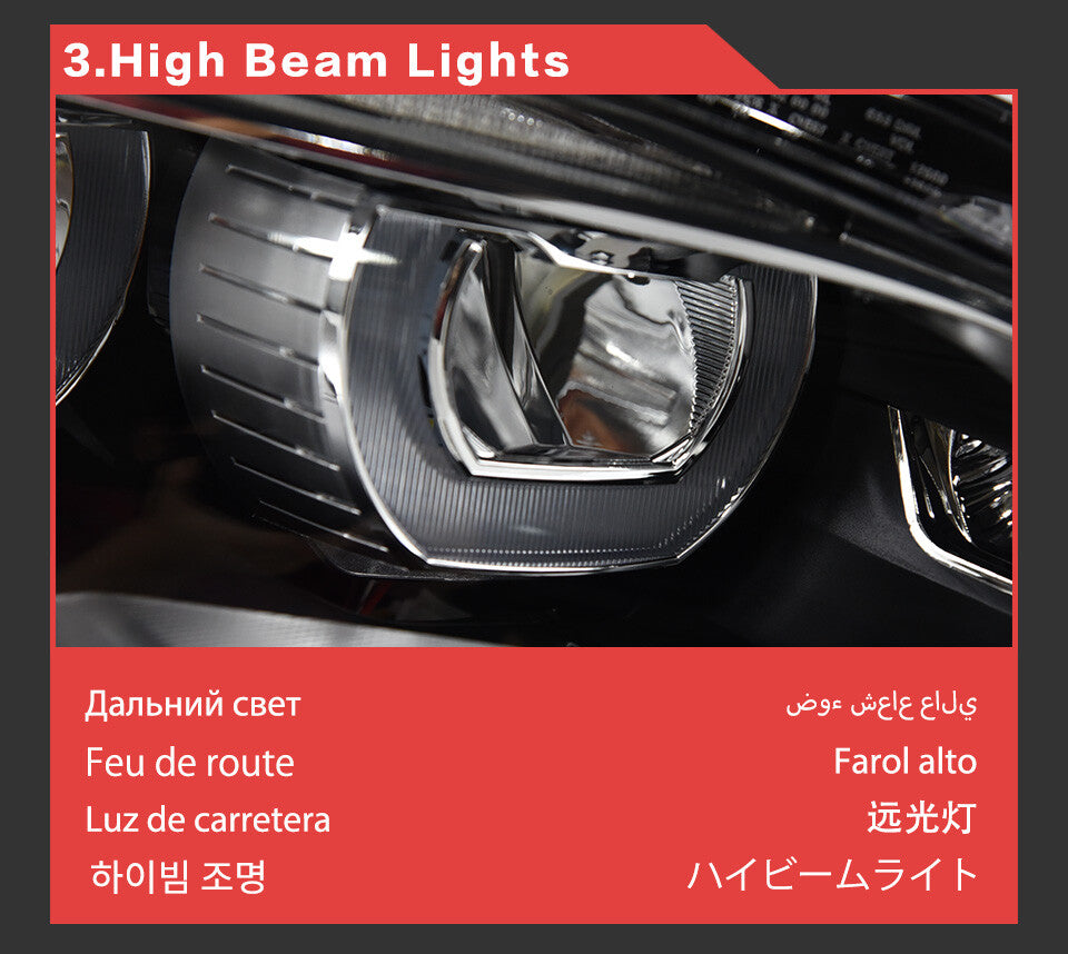 LED Headlight Assembly