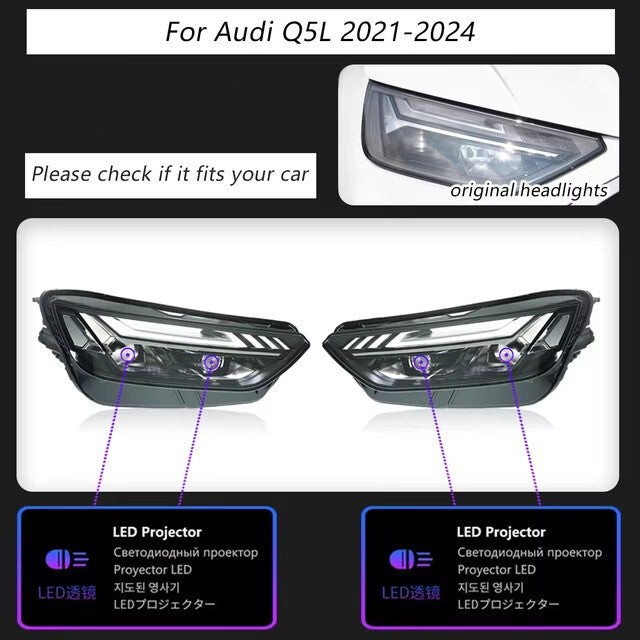 LED Headlight Assembly