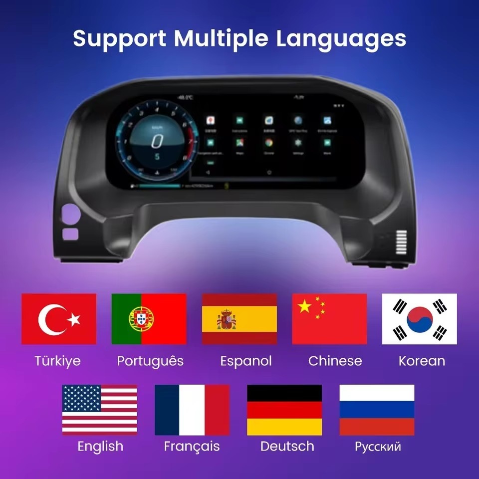 Cluster Dashboard For Toyota Prado 2010-2019 Speedometer Digital LCD Instrument | PareiAuto