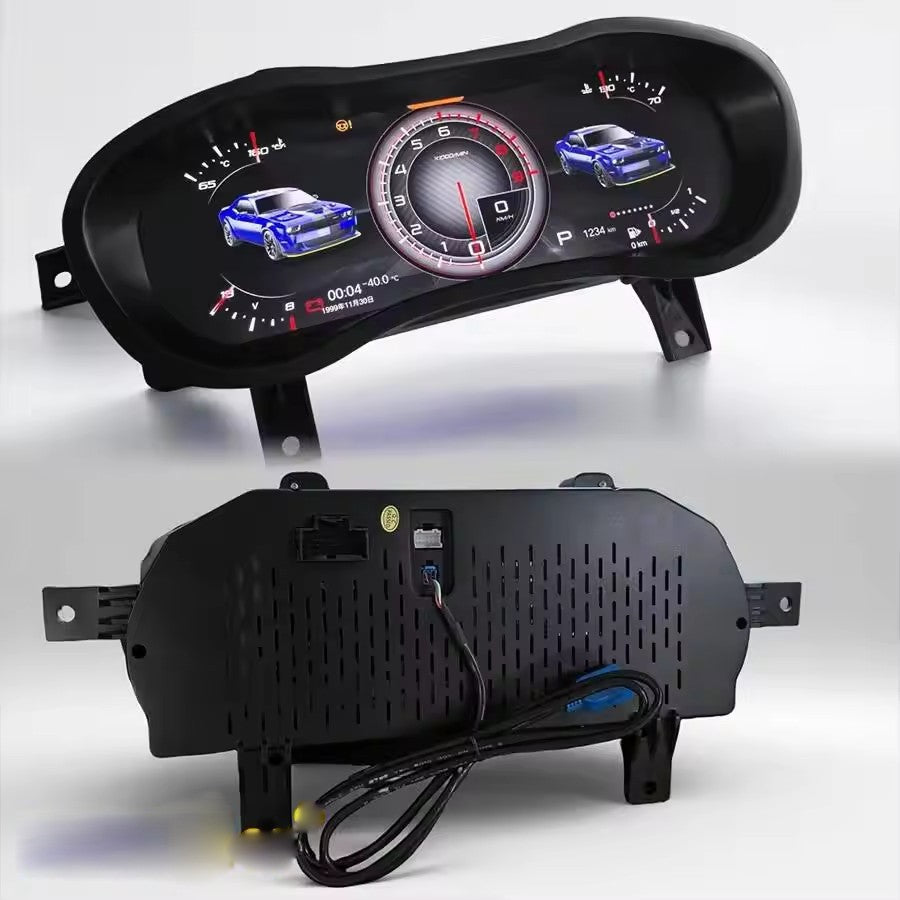 For Dodge Challenger 12.3" Inch LCD Digital Instrument Cluster For 2012-2018 With Carplay | PareiAuto