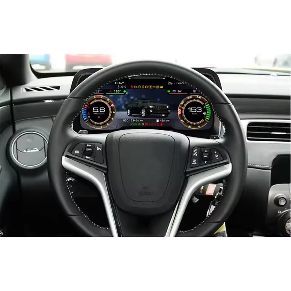 12.3" LCD Digital Dashboard Cluster For CHEVROLET CAMARO 2010 2011 2012 2013 2014 2015 Speedometer | PareiAuto