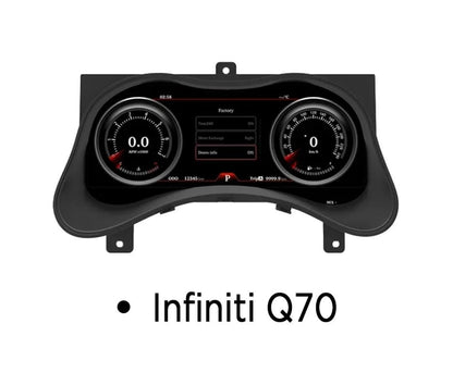 12.3"LCD Car Digital Dashboard Cluster For Infiniti Q70 2013-2019 Virtual Instrument Panel | PareiAuto