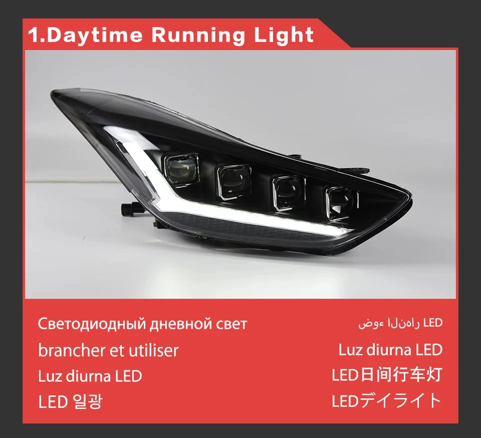 LED Headlight Assembly