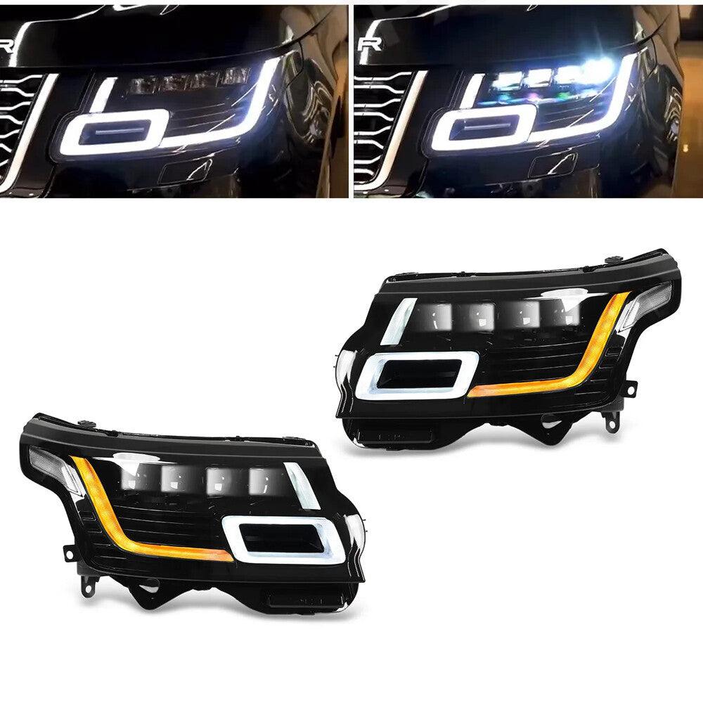 For Land Range Rover Vogue L405 2014-2017 modified LED Headlight Turn Signal Assembly LED Headlight Assembly