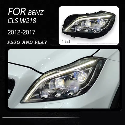 Dynamic Turn Signal Upgrade Modified LED Headlights For Benz CLS W218 2012 2013 2014 2015 2016 2017 LED Headlight Assembly