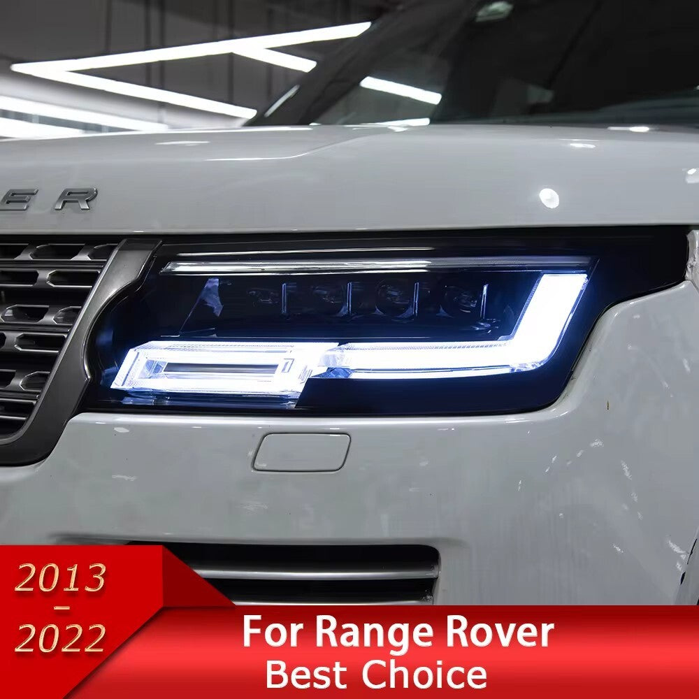 For Range Rover Vogue Sport 2013-2022 LED Headlight Front DRL Sequential Turn Signal Lights LED Headlight Assembly
