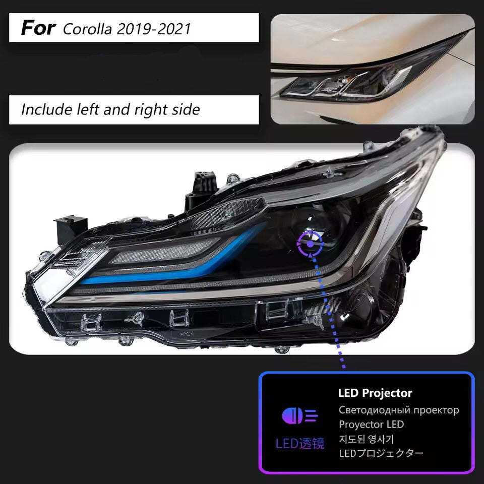 LED Headlight Assembly