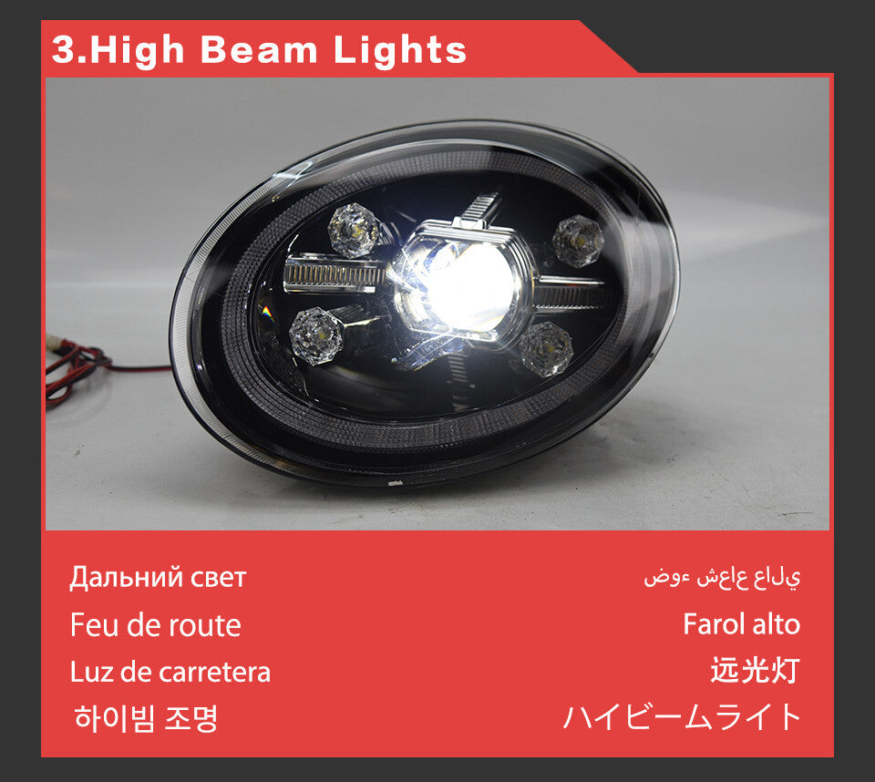 LED Headlight Assembly