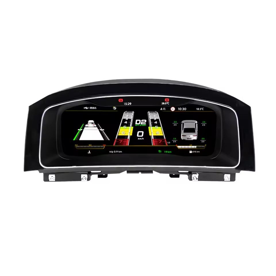 12.3" Lcd Digital Dashboard Cluster For VW Golf7 MK7 2013 2014 2015 2017 2018 2019 2020 Carplay Radio | PareiAuto