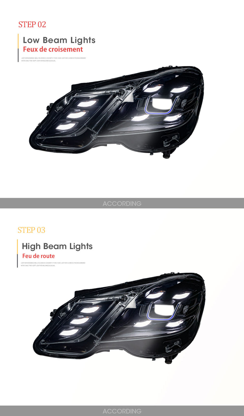 LED Headlight Assembly