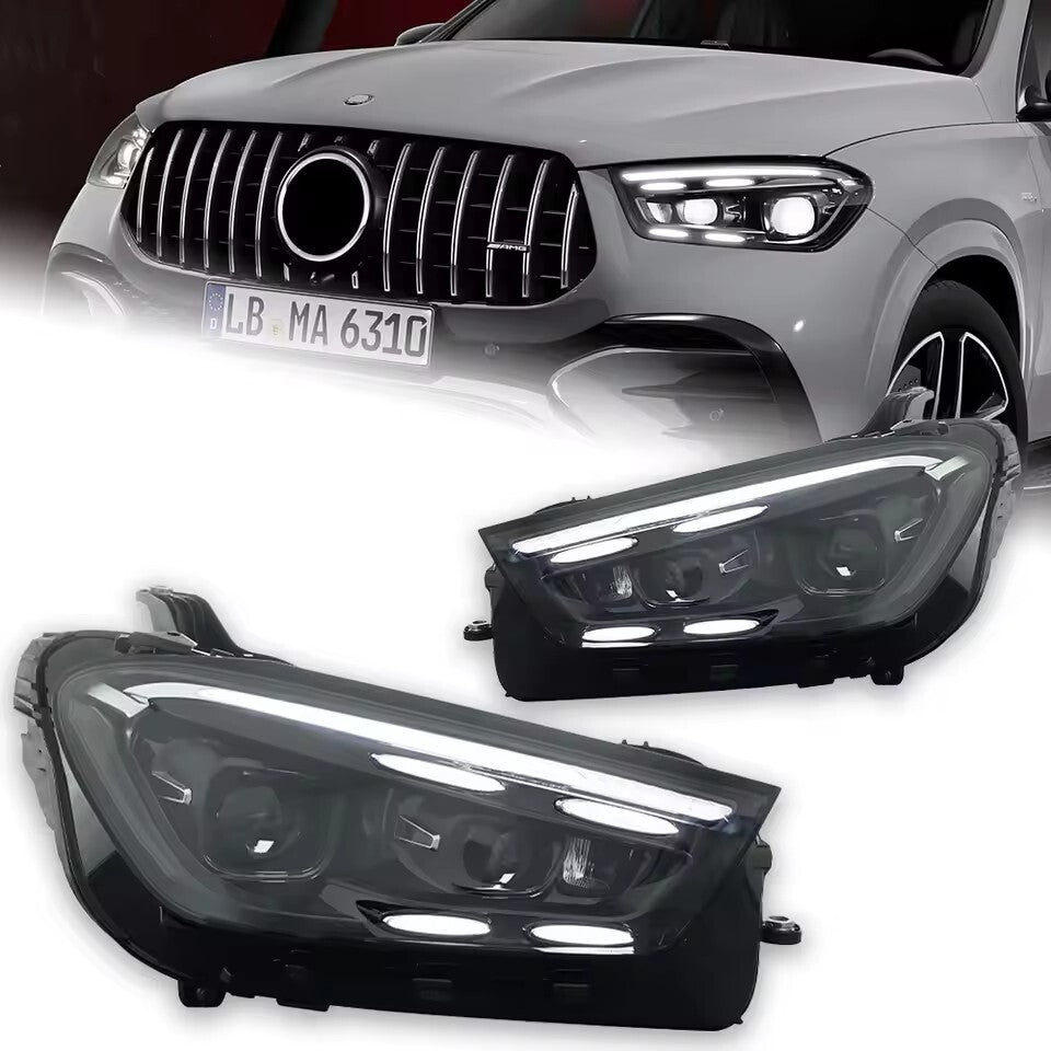 Upgrade For Benz GLE W167 LED Headlights 2020 2021 2022 2023 2024 Front DRL Turn Signal HeadLamps LED Headlight Assembly