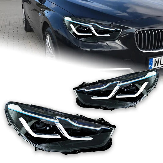 For BMW F07 5GT 2009-2016 LED Headlight Assembly Dynamic Turn Signal Front DRL Lamps LED Headlight Assembly