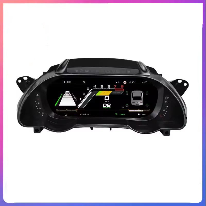 CarPlay Digital Cluster Speedometer Dashboard For Audi A4 A5 S5 B8 2008-2016 | PareiAuto