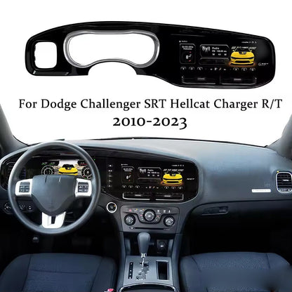 For Dodge Challenger Charger SRT Hellcat 2010-2024 Car Radio Multimedia Player LED Headlight Assembly
