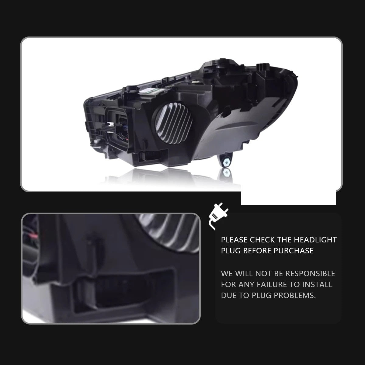 LED Headlight Assembly