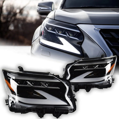 For Lexus GX400 GX460 GX 2014-2020 Sequential Turn Signal LED Headlights Front DRL Lamps LED Headlight Assembly