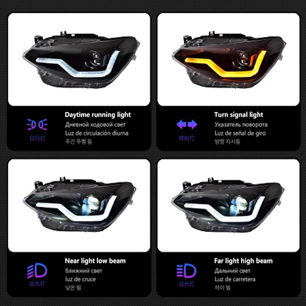 LED Headlight Assembly