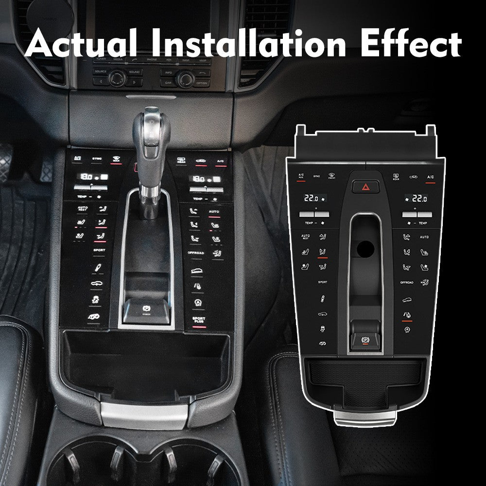 Car Digital Console Front AC Panel For Porsche Macan 2014-2021 Multimedia Player Control | PareiAuto