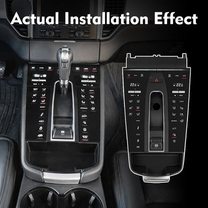 Car Digital Console Front AC Panel For Porsche Macan 2014-2021 Multimedia Player Control | PareiAuto