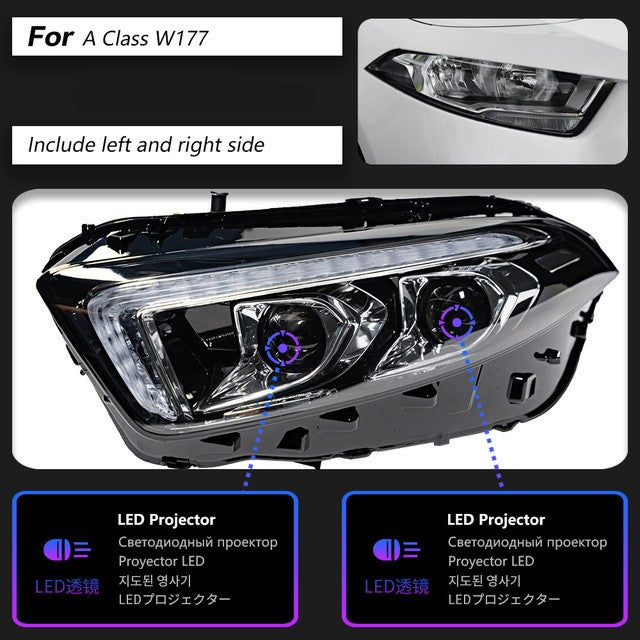 LED Headlight Assembly