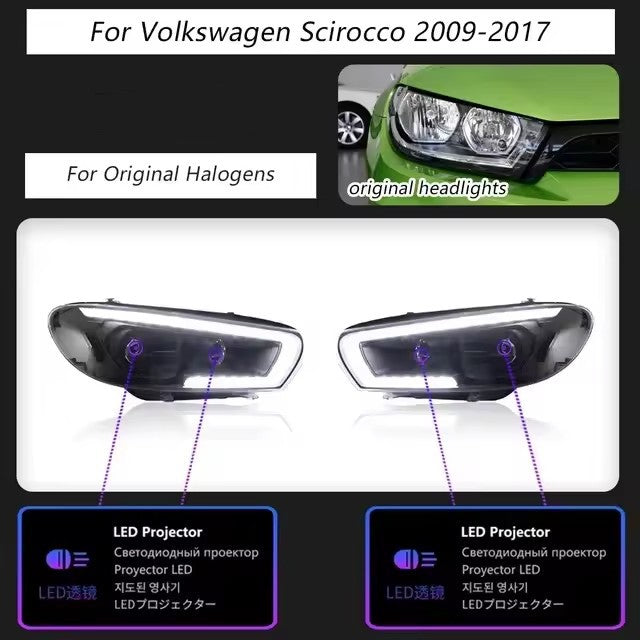 LED Headlight Assembly