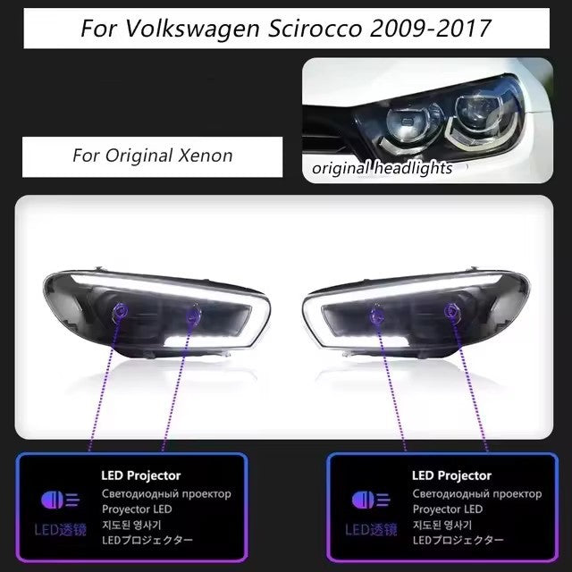 LED Headlight Assembly
