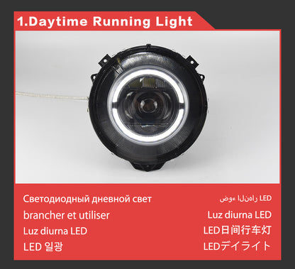 LED Headlight For Benz W463 2007-2017 G350 G500 G55 G63 Front DRL Turn Signal Projector Lens