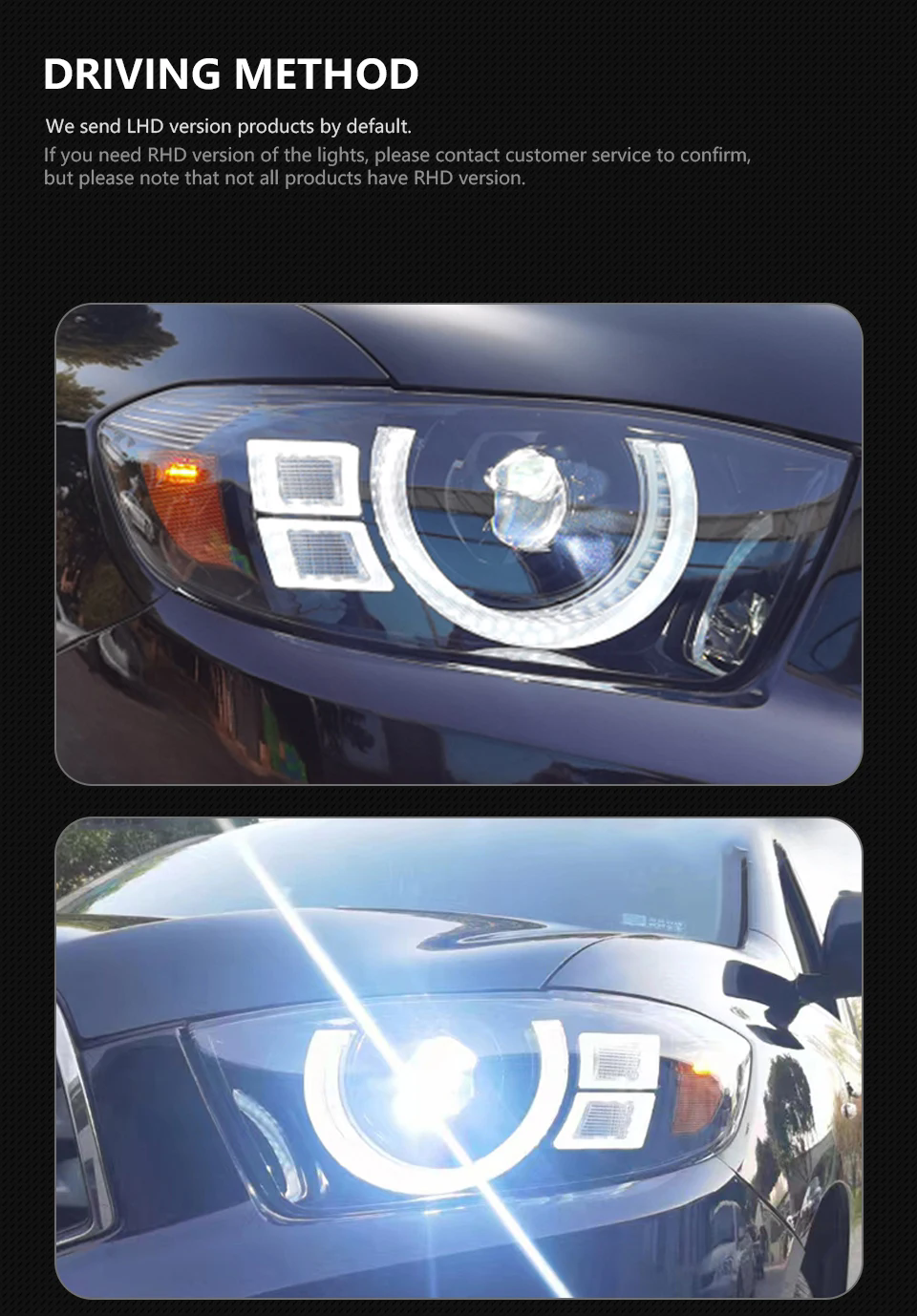 LED Headlight Assembly