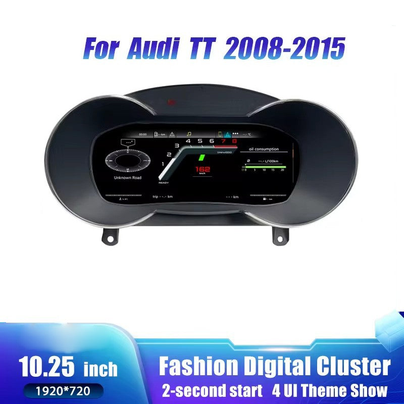 Digital Dashboard For Audi TT 2008-2015 LCD Panel Speedometer Virtual Cockpit | PareiAuto