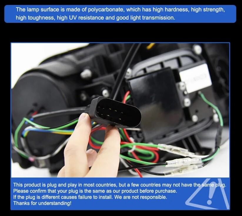 LED Headlight Assembly