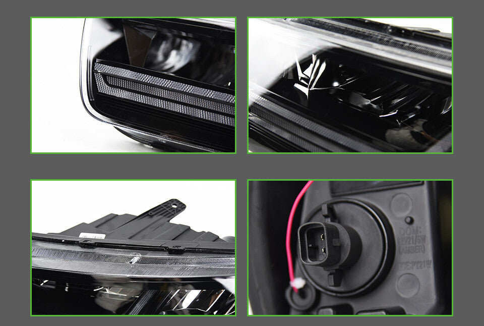 For 2011-2018 Chevrolet Captiva LED Headlights Front DRL Turn Signal Projector Lens Automotive