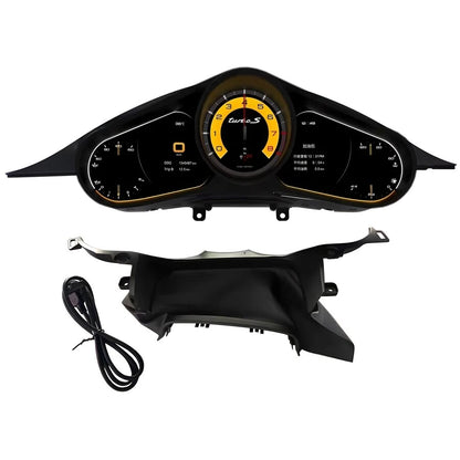Digital LCD Screen Dashboard For Porsche Panamera 2010 2011 2012 2013 2014 2015 2016 Cluster Speedometer | PareiAuto