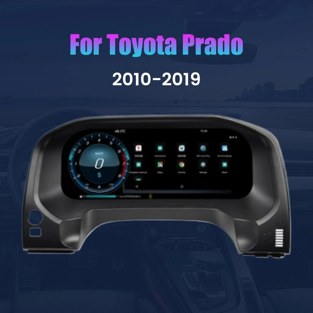 Cluster Dashboard For Toyota Prado 2010-2019 Speedometer Digital LCD Instrument | PareiAuto