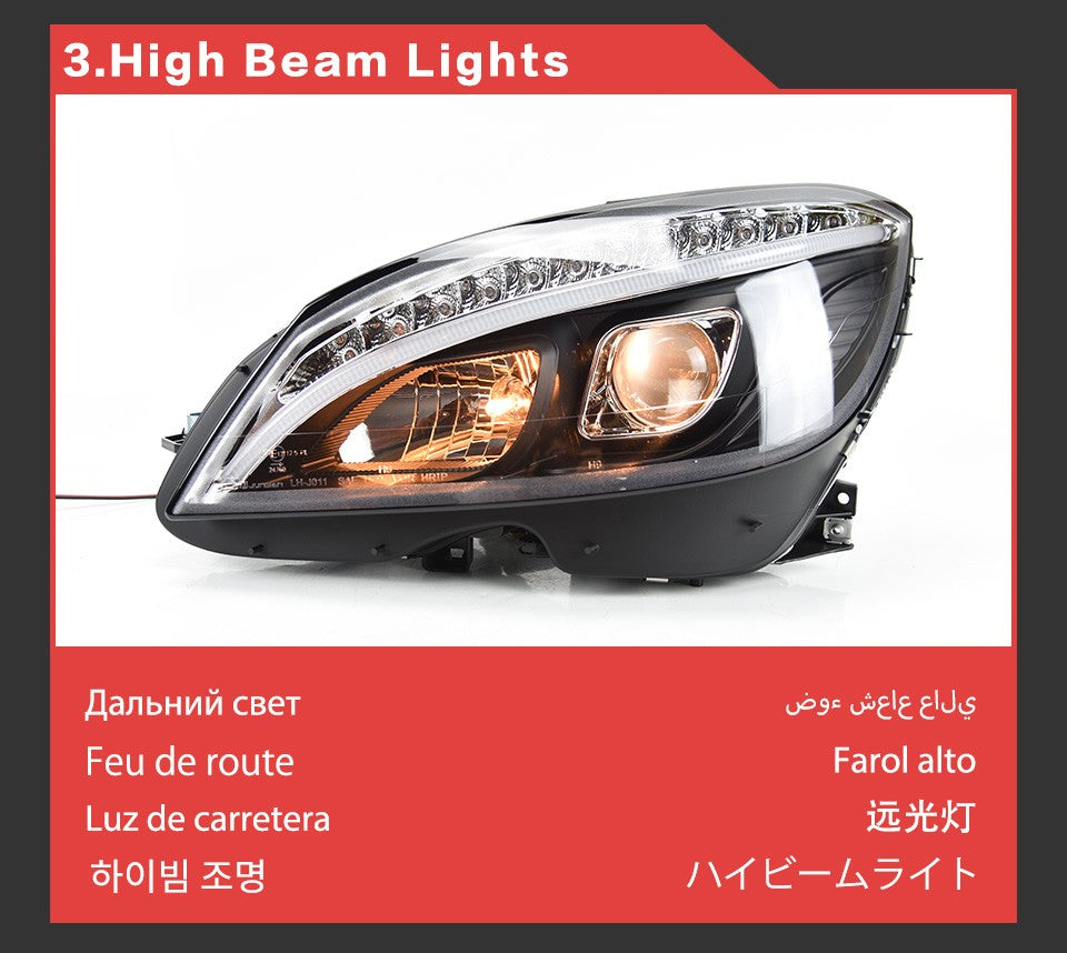 LED Headlight Assembly
