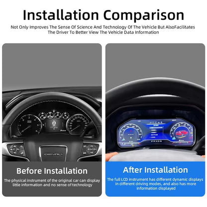Car LCD Digital Cluster Dashboard Instrument For Chevrolet Silverado GMC SIERRA | PareiAuto