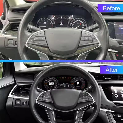12.3" LCD Dashboard For Cadillac XT5 2016-2019 Car Digital Instrument Cluster | PareiAuto