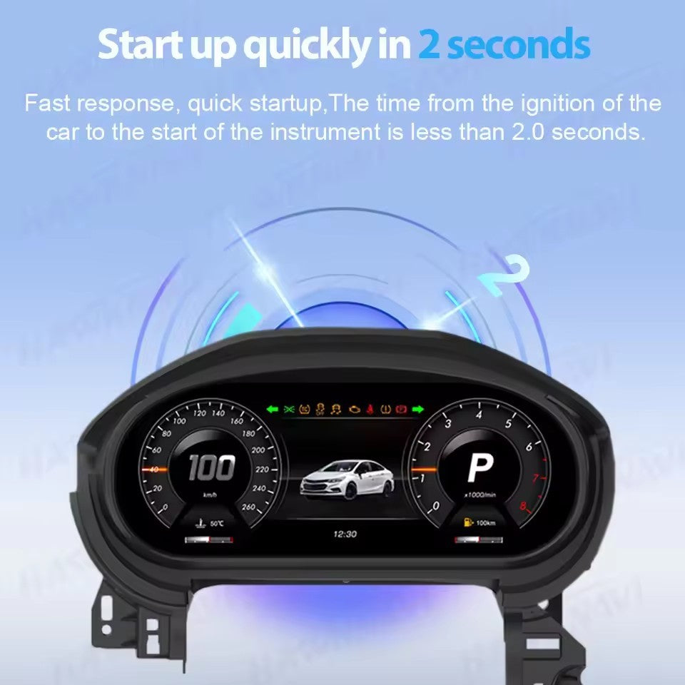 12.3" LCD Dashboard For Chevrolet Cruze 2015-2020 Car Digital Instrument Cluster | PareiAuto