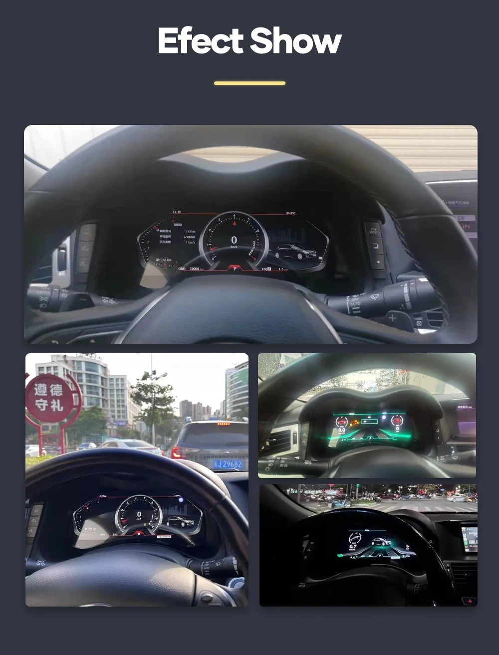12.3"LCD Car Digital Dashboard Cluster For Infiniti Q70 2013-2019 Virtual Instrument Panel | PareiAuto