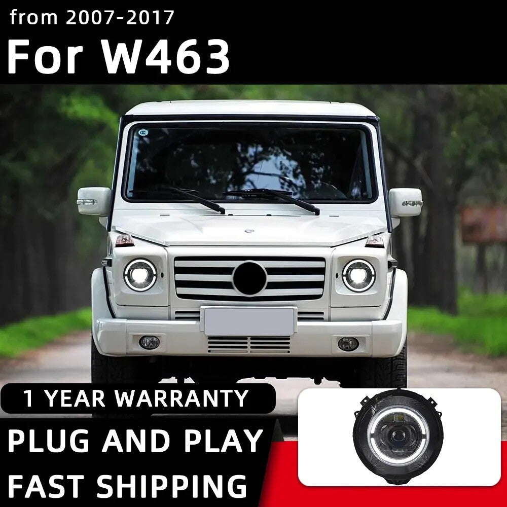 LED Headlight For Benz W463 2007-2017 G350 G500 G55 G63 Front DRL Turn Signal Projector Lens